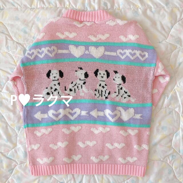 Spank!(スパンク)の🐶ADELE Dalmatian fancy sweater vintage レディースのトップス(ニット/セーター)の商品写真