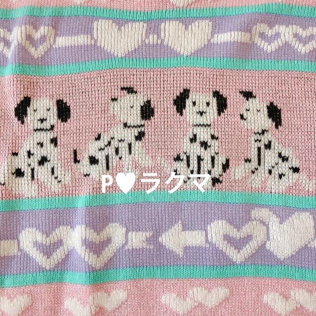 Spank!(スパンク)の🐶ADELE Dalmatian fancy sweater vintage レディースのトップス(ニット/セーター)の商品写真