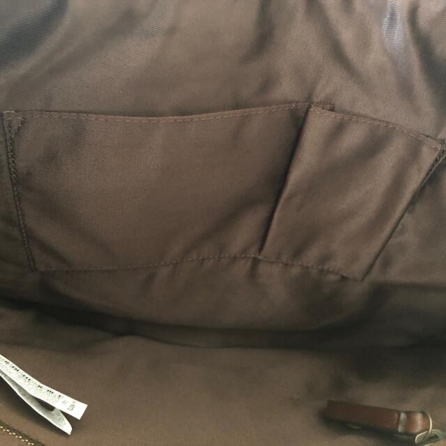 ZARA(ザラ)のZARA メンズ　手提げ鞄　トートバッグ　本革　茶色 メンズのバッグ(トートバッグ)の商品写真