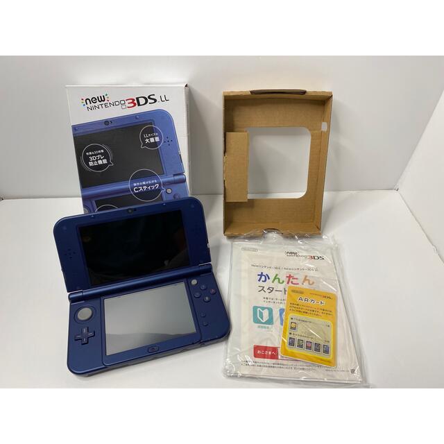 NEWニンテンドー3DS LL メタリックブルー