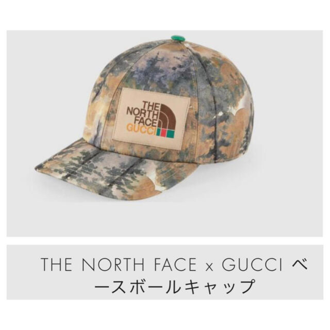 Gucci(グッチ)のグッチ　ノースフェイス　キャップ メンズの帽子(キャップ)の商品写真