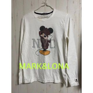 マークアンドロナ(MARK&LONA)のマークアンドロナ　ミッキー Tシャツ(Tシャツ(長袖/七分))