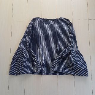 ザラ(ZARA)の＊ZARAストライプブラウス＊(シャツ/ブラウス(長袖/七分))