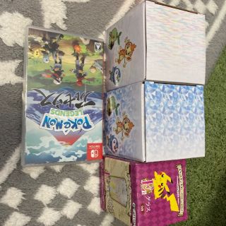 ポケモンアルセウス、ポケモンガラスコップ(携帯用ゲームソフト)