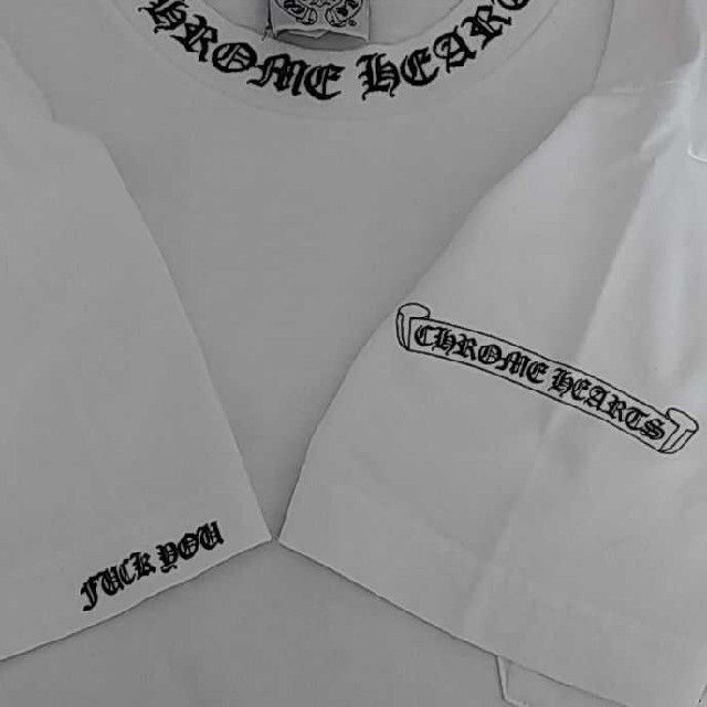 Chrome Hearts(クロムハーツ)のCHROME HEARTS　Tシャツ　白　クロムハーツ メンズのトップス(Tシャツ/カットソー(半袖/袖なし))の商品写真