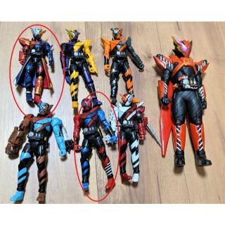 仮面ライダービルド　人形4点セット(特撮)