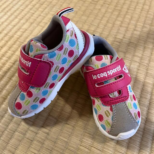 le coq sportif(ルコックスポルティフ)のルコックスポルティフ　ベビーシューズ キッズ/ベビー/マタニティのベビー靴/シューズ(~14cm)(スニーカー)の商品写真