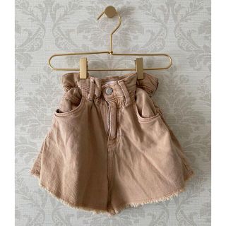 ザラキッズ(ZARA KIDS)のZARA／ハイウエストショートパンツ(パンツ/スパッツ)