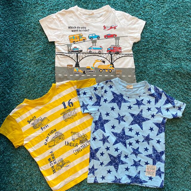 Tシャツ120 半袖120 ① キッズ/ベビー/マタニティのキッズ服男の子用(90cm~)(Tシャツ/カットソー)の商品写真