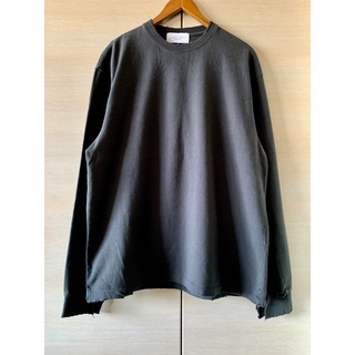 アンユーズド(UNUSED)のUNUSED Dmaged Long Sleeve T-shirt US2197(Tシャツ/カットソー(七分/長袖))