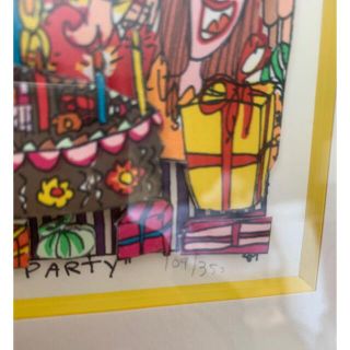 絵画 ジェームズリジィー 版画 109/350 題名パーティの通販 by 絵画 ジェームズリジィー 版画 109/350 題名パーティの通販 by