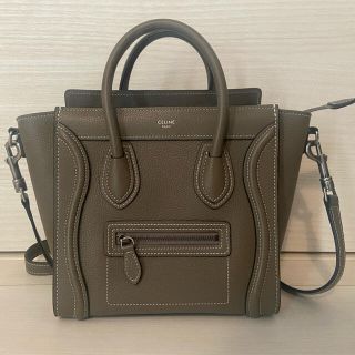 セリーヌ(celine)のCELINE ラゲージ ナノ(color：Souris(スリ))(ショルダーバッグ)