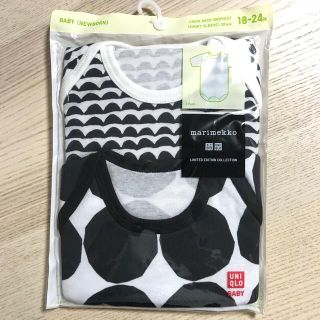 マリメッコ(marimekko)のUNIQLO×marimekko ベビーロンパース(ロンパース)