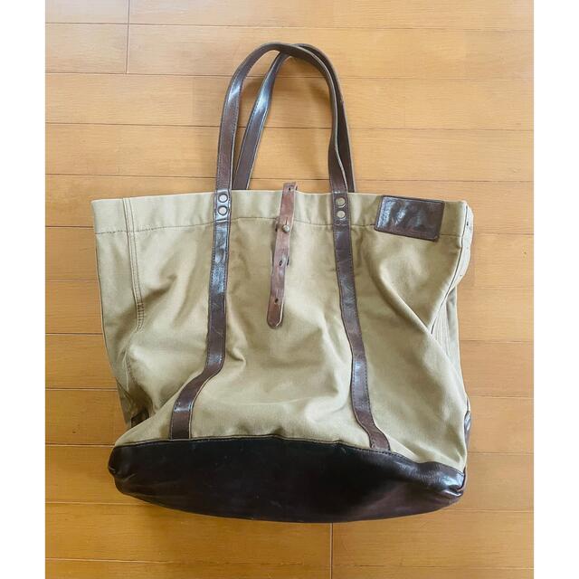 RRL(ダブルアールエル)のRRLトートバッグ希少⭐︎イタリア製 メンズのバッグ(トートバッグ)の商品写真