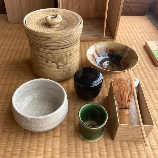 茶道具　お点前セット エンタメ/ホビーの美術品/アンティーク(陶芸)の商品写真