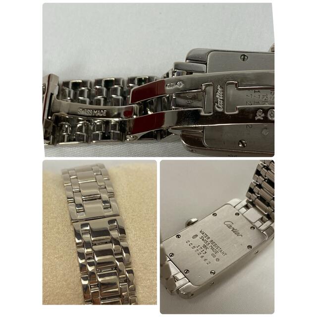 Cartier(カルティエ)の美品 定価216万 カルティエ WG タンクアメリカン SM レディース 箱  レディースのファッション小物(腕時計)の商品写真