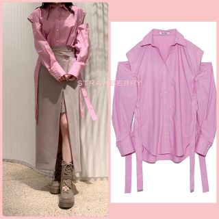 SNIDEL - snidel スナイデル オーバーサイズ2wayシャツ 22ss🎀の通販 ...