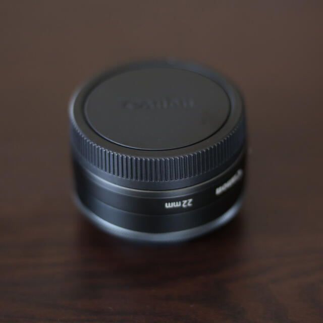 超美品 Canon キヤノン EF-M22mm F2 STM ブラック 超美品 Canon キヤノン EF-M22mm F2 STM ブラック