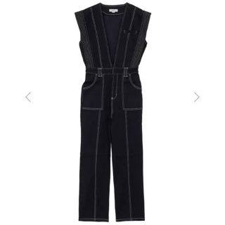 アメリヴィンテージ(Ameri VINTAGE)のお値下げしました！アメリヴィンテージ　V NECK DENIM JUMPSUIT(オールインワン)