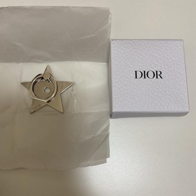 Dior(ディオール)のDior ノベルティ　スマホリング スマホ/家電/カメラのスマホアクセサリー(その他)の商品写真