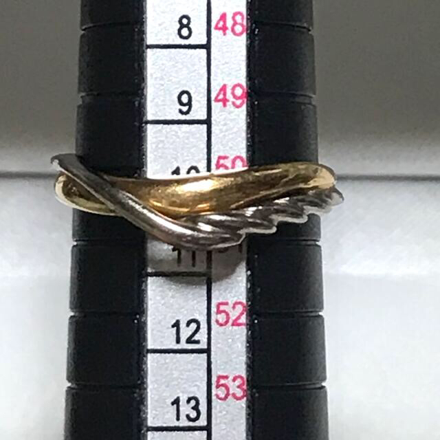 4℃(ヨンドシー)のK18  K18ＷＧ　シンプルリング レディースのアクセサリー(リング(指輪))の商品写真