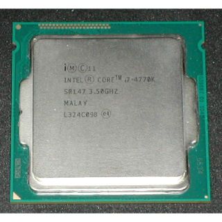 4コア8スレッド  Core i7 4770K  LGA1150(PCパーツ)