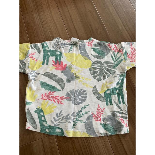 ZARA KIDS(ザラキッズ)のZARA Baby アニマル柄Tシャツ キッズ/ベビー/マタニティのベビー服(~85cm)(Ｔシャツ)の商品写真