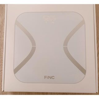 FiNCアプリ連携! FiNCオリジナル体組成計 FiNC SmartScale(体重計/体脂肪計)