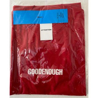 グッドイナフ(GOODENOUGH)のグッドイナフ Tシャツ M  レッド (Tシャツ/カットソー(半袖/袖なし))