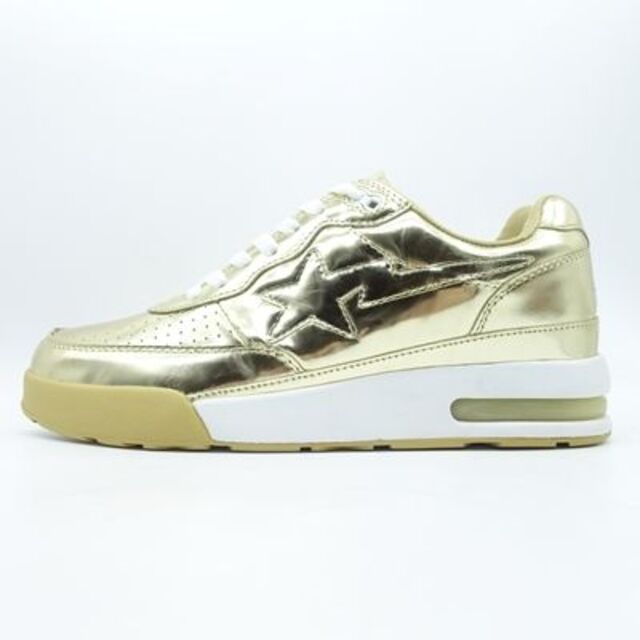 A BATHING APE 2009 ROADSTA METALLIC GOLD