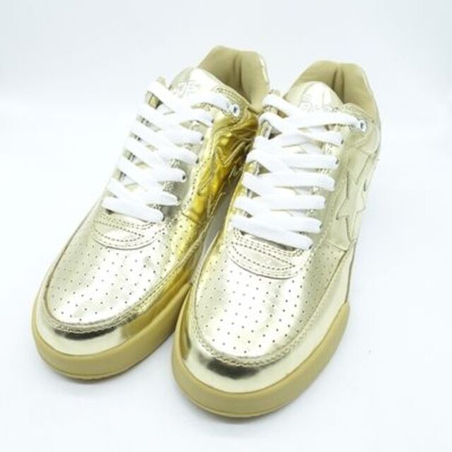 A BATHING APE 2009 SKULLSTA METALLICGOLD