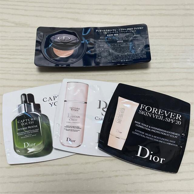 Dior(ディオール)のディオール スキン フォーエヴァー グロウ クッション カプチュール サンプル コスメ/美容のキット/セット(サンプル/トライアルキット)の商品写真