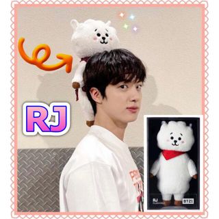 ビーティーイシビル(BT21)のBT21 RJ スタンディングぬいぐるみ PLUSH DOLL M 韓国正規品(アイドルグッズ)