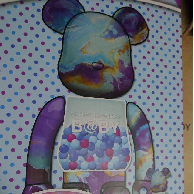 MY FIRST BE@RBRICK B@BY MARBLE 100％&400％フィギュア