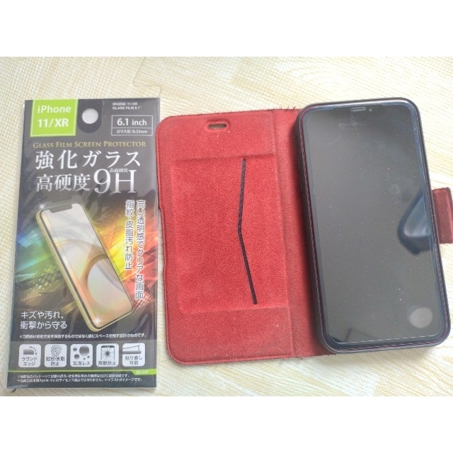 iPhone(アイフォーン)のiPhone XR 64GB SIMフリー　レッド スマホ/家電/カメラのスマートフォン/携帯電話(スマートフォン本体)の商品写真