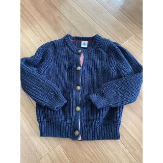 プチバトー(PETIT BATEAU)のプチバトー　カーディガン(カーディガン)