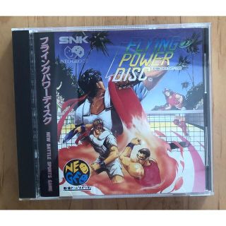 ネオジオ(NEOGEO)のネオジオ neo-geo CD フライングパワーディスク(家庭用ゲームソフト)