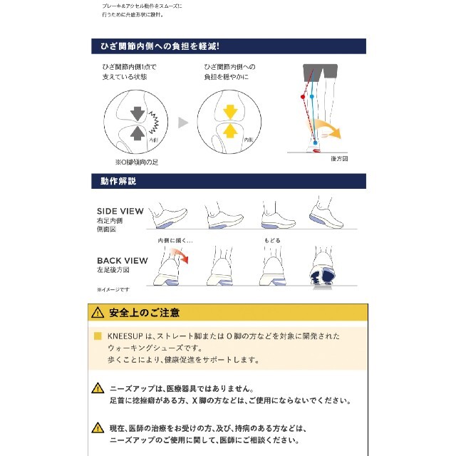 asics(アシックス)のラクウォーク ニーズアップ アシックス商事 レディースの靴/シューズ(スニーカー)の商品写真