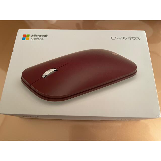 Microsoft(マイクロソフト)のMicrosoft SURFACE MOBILE MOUSE BURGUNDY  スマホ/家電/カメラのPC/タブレット(PC周辺機器)の商品写真