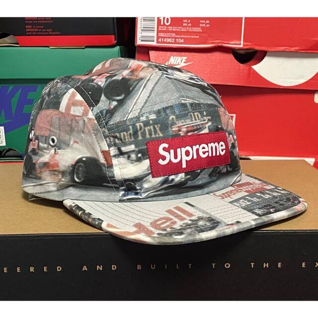 supreme Grand Prix Camp Cap 新品未使用