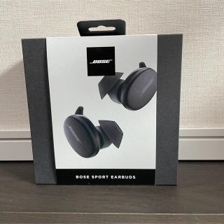 ボーズ(BOSE)の新品未開封　BOSE Sports Earbuds  ブラック(ヘッドフォン/イヤフォン)