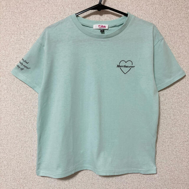 lovetoxic(ラブトキシック)の１回着☆ピンクラテ半袖Tシャツ140ジェニィラブトキシック ALGYバイラビット キッズ/ベビー/マタニティのキッズ服女の子用(90cm~)(Tシャツ/カットソー)の商品写真