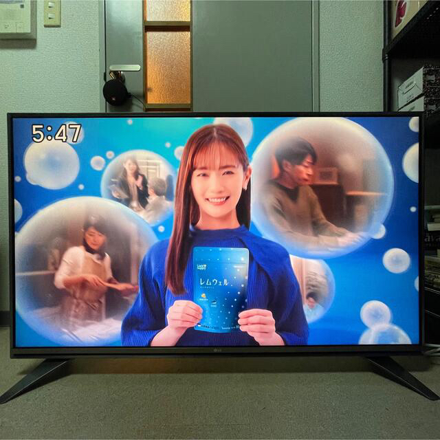 LG Electronics(エルジーエレクトロニクス)の【an様専用】LG 49UH7500 49V型4K対応液晶テレビ スマホ/家電/カメラのテレビ/映像機器(テレビ)の商品写真