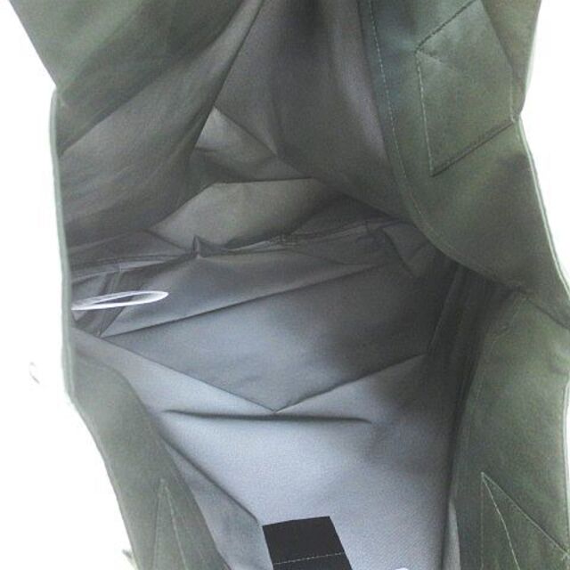 TMT(ティーエムティー)のティーエムティー TMT トートバッグ F 緑 グリーン カーキ系 ロゴ 文字 レディースのバッグ(トートバッグ)の商品写真
