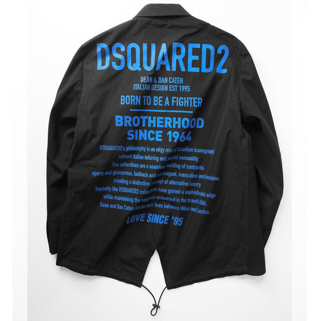 DSQUARED2(ディースクエアード)の20AW新品20万DSQUARED2ロゴウールジャケット46ディースクエアード メンズのジャケット/アウター(ブルゾン)の商品写真