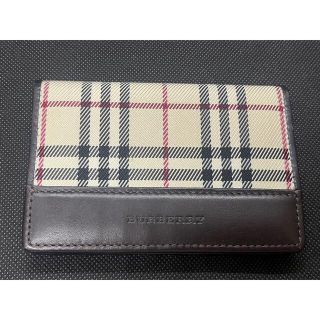 バーバリー(BURBERRY) 名刺入れ/定期入れ(レディース)(ベージュ系)の