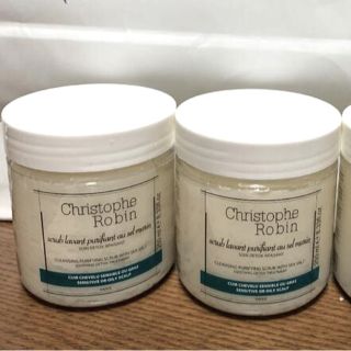 アヴェダ(AVEDA)のChristophe Robin クレンジング スクラブ シーソルト　二つセット(シャンプー)