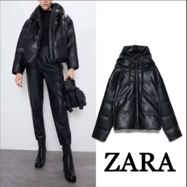 ZARA - フェイクレザー♡ダウンの通販 by Sショップ|ザラならラクマ ZARA - フェイクレザー♡ダウンの通販 by Sショップ|ザラならラクマ