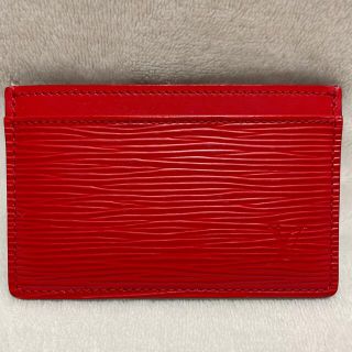 ルイヴィトン(LOUIS VUITTON)のLOUIS VUITTON  名刺入れ　(名刺入れ/定期入れ)