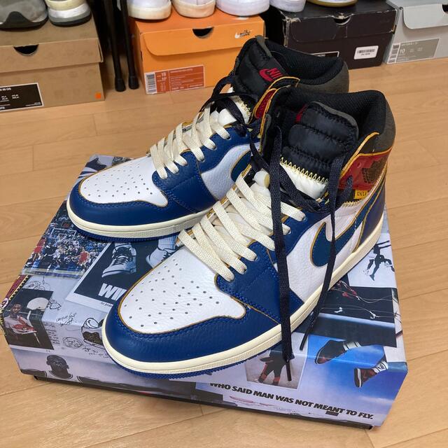 一部予約販売中】 NIKE - 【新品未使用】Union Nike Air Jordan 1 High ... 新品未使用 UNION × Nike Air Jordan 1 High OG
